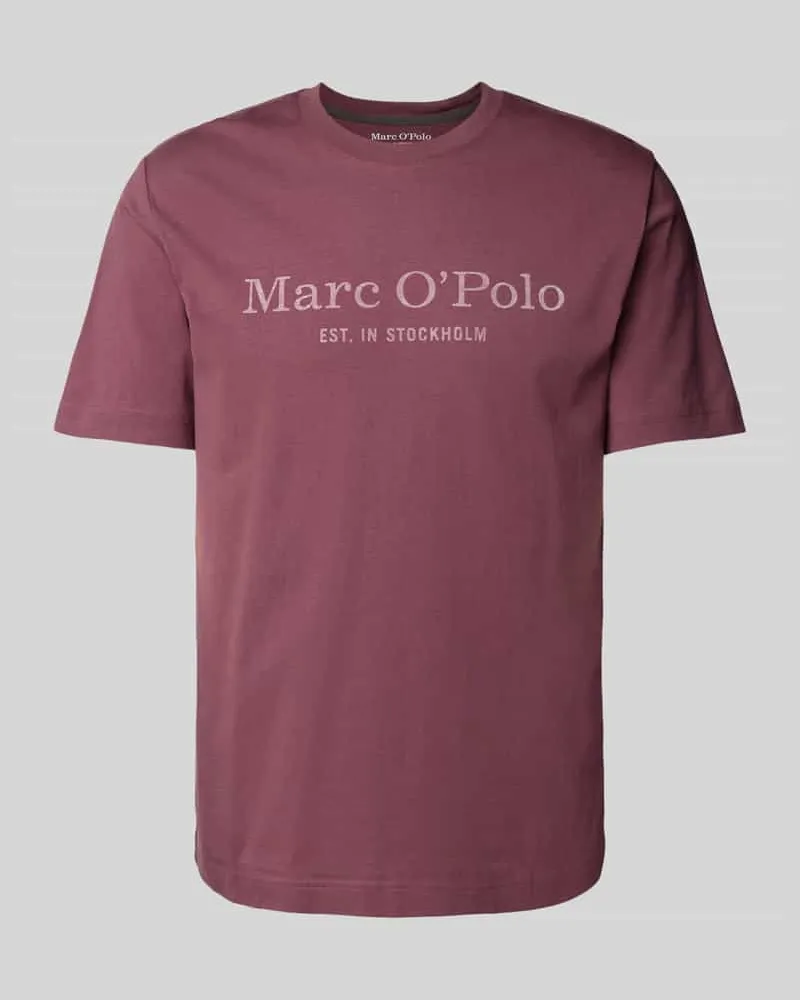 Marc O'Polo Regular Fit T-Shirt aus reiner Baumwolle 