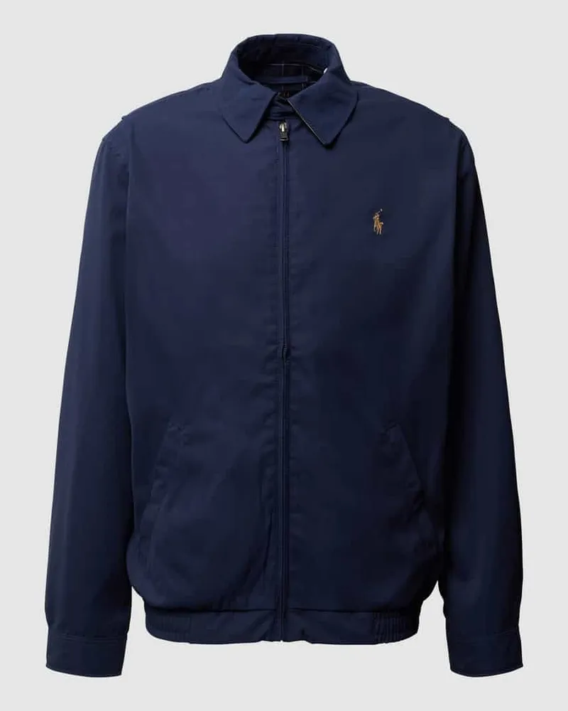 Ralph Lauren Jacke mit Label-Stitching Marine