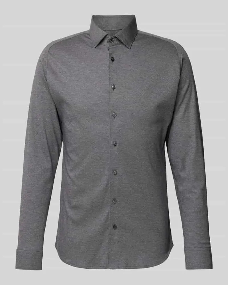 DESOTO Slim Fit Businesshemd aus Baumwolle 