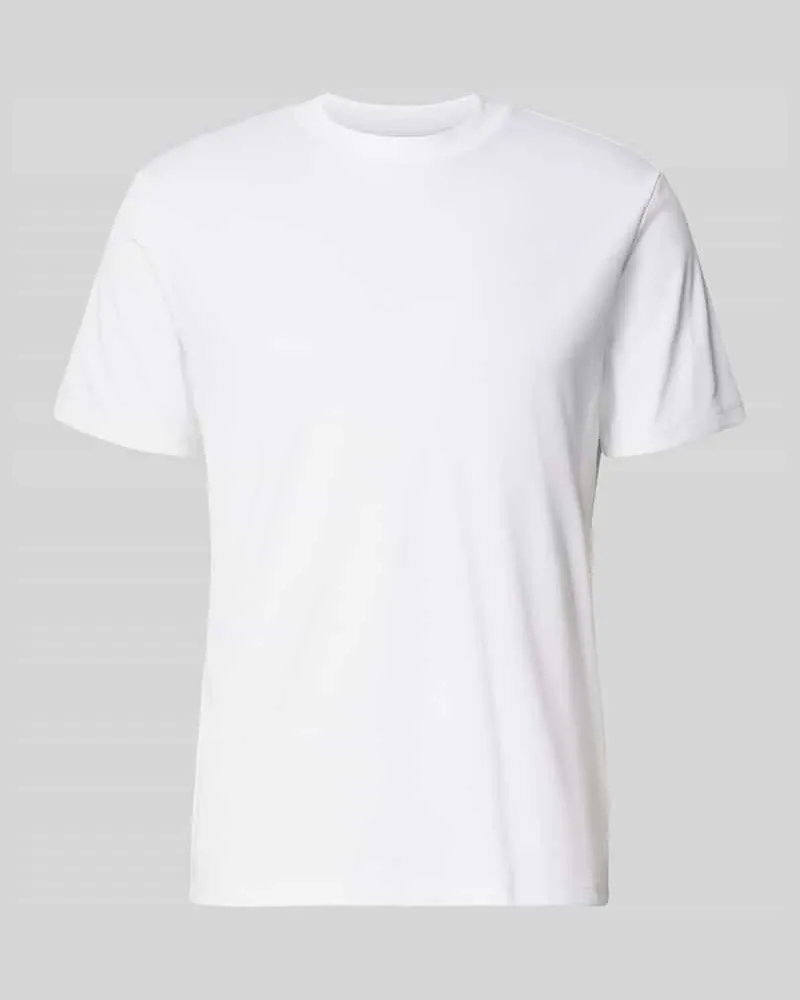 Calvin Klein T-Shirt mit Rundhalsausschnitt Weiss