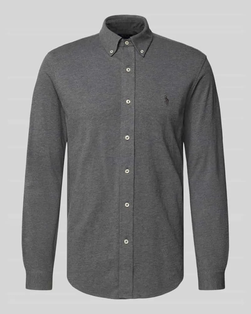 Ralph Lauren Freizeithemd mit Knopfleiste Beige