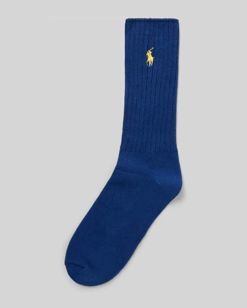 Ralph Lauren Socken mit Label-Stitching Modell 'CREW SOCK Royal