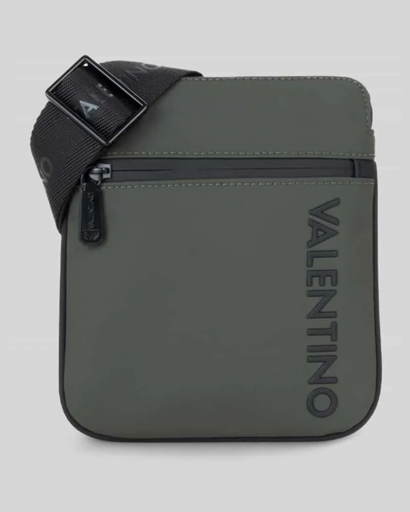 Valentino Bags Umhängetasche mit Label-Prägung Modell 'AXEL Oliv