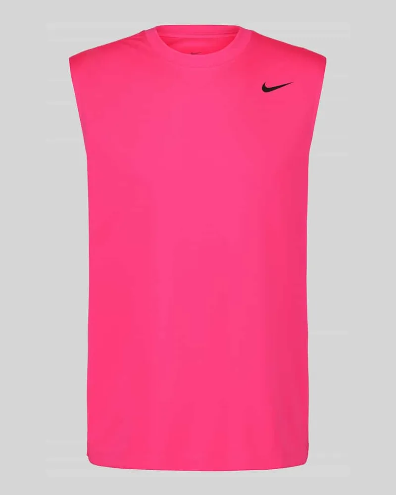 Nike Regular Fit T-Shirt mit Logo-Print Pink