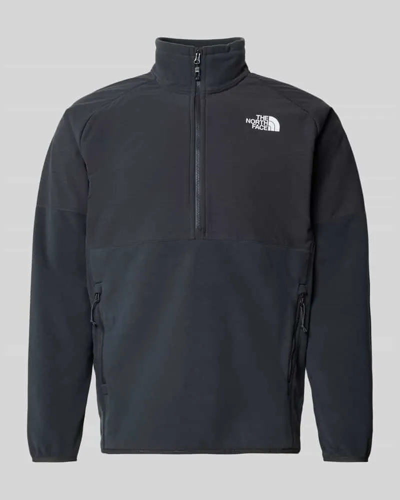 The North Face Sweatshirt mit Troyer-Kragen Black