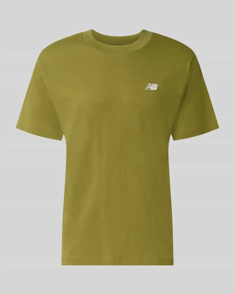 New Balance T-Shirt mit Label-Stitching Modell 'ESSENTIALS Gruen