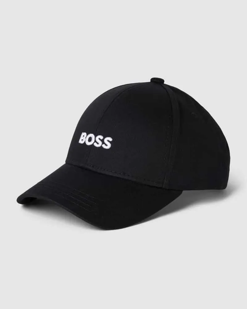HUGO BOSS Basecap mit Label-Stitching Modell 'Zed Black