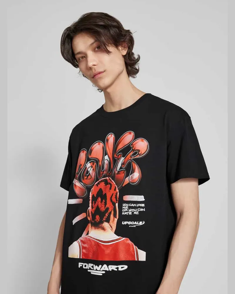 Mister Tee T-Shirt 'Fuckyou' in Schwarz | ABOUT YOU