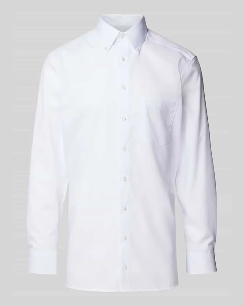 Olymp Regular Fit Businesshemd mit Button-Down-Kragen 
