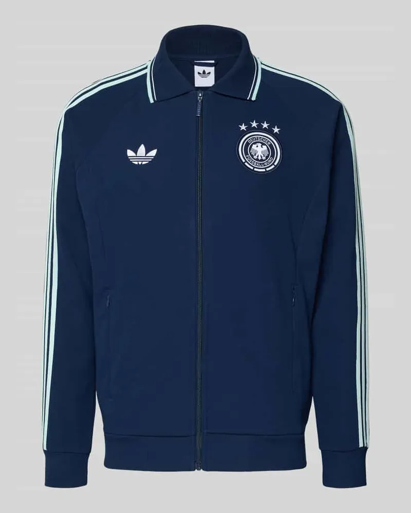 adidas Regular Fit Trainingsjacke mit Deutschland Logo Dunkelblau