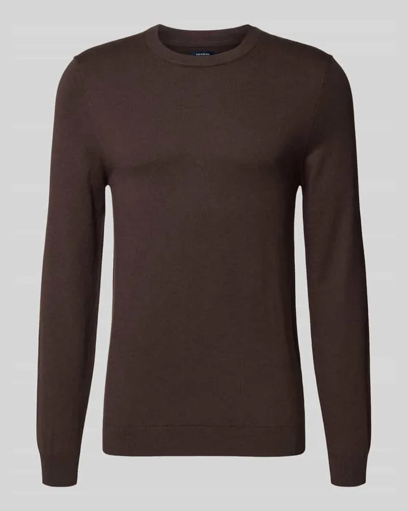 McNeal Strickpullover mit gerippten Abschlüssen 