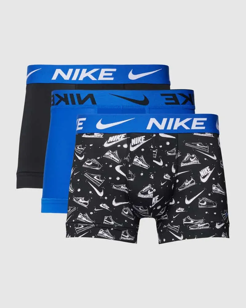 Nike Trunks mit elastischem Label-Bund im 3er-Pack 