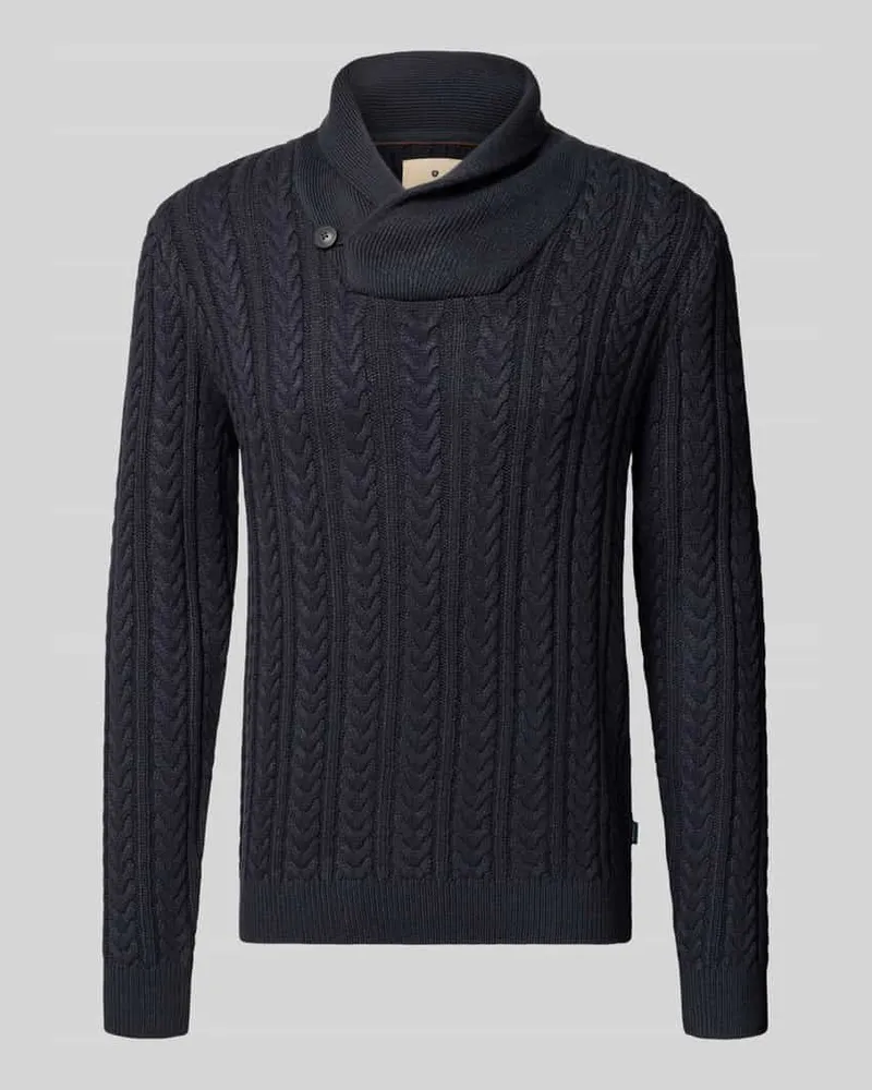 Jack & Jones Strickpullover mit Stehkragen 