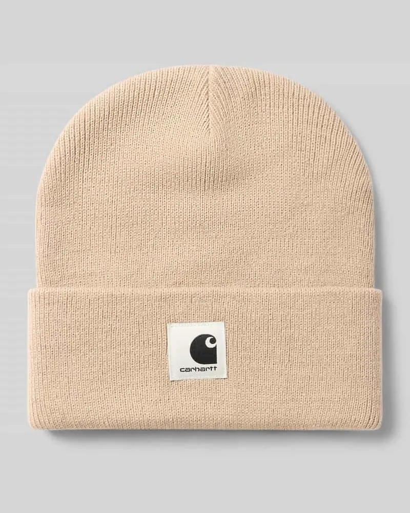 Carhartt WIP Beanie mit Label-Patch Modell 'ASHLEY Sand