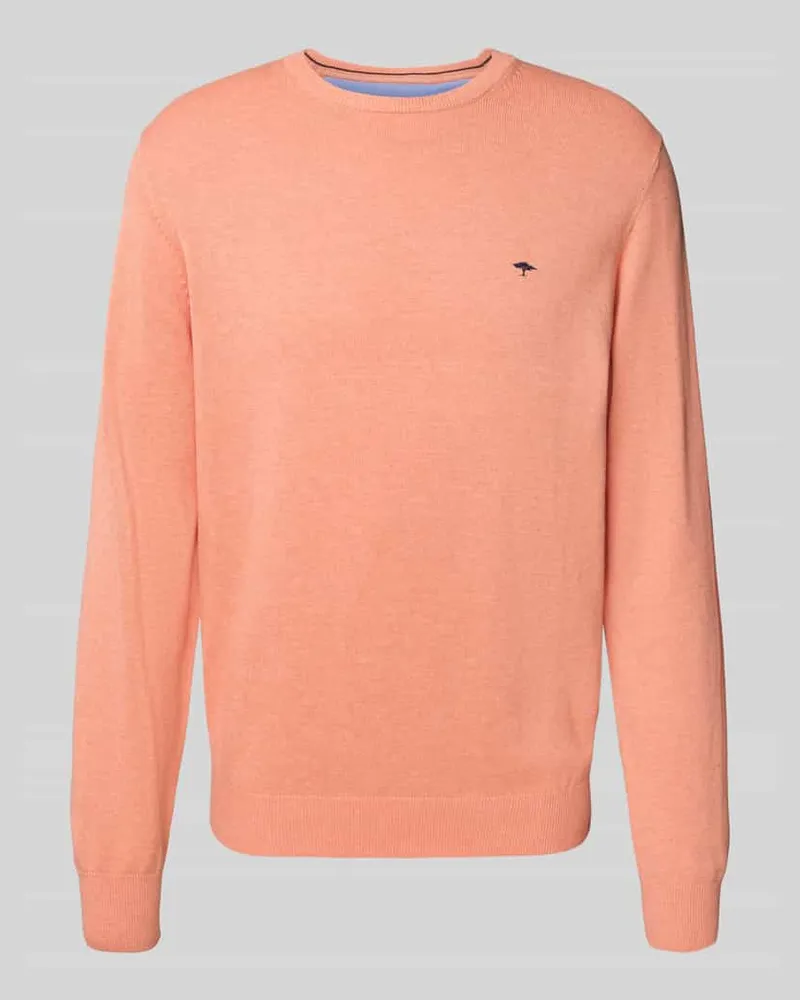 Fynch-Hatton Strickpullover mit Rundhalsausschnitt 