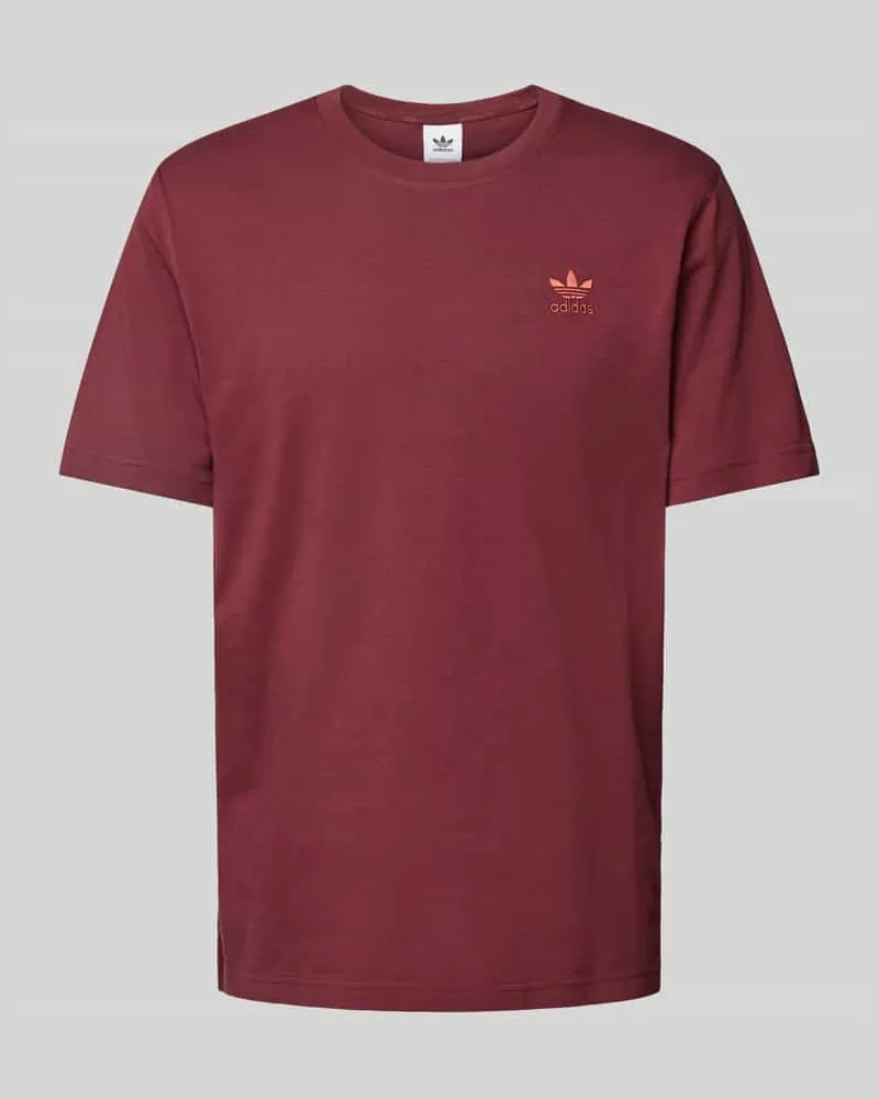 adidas T-Shirt mit Label-Stitching 