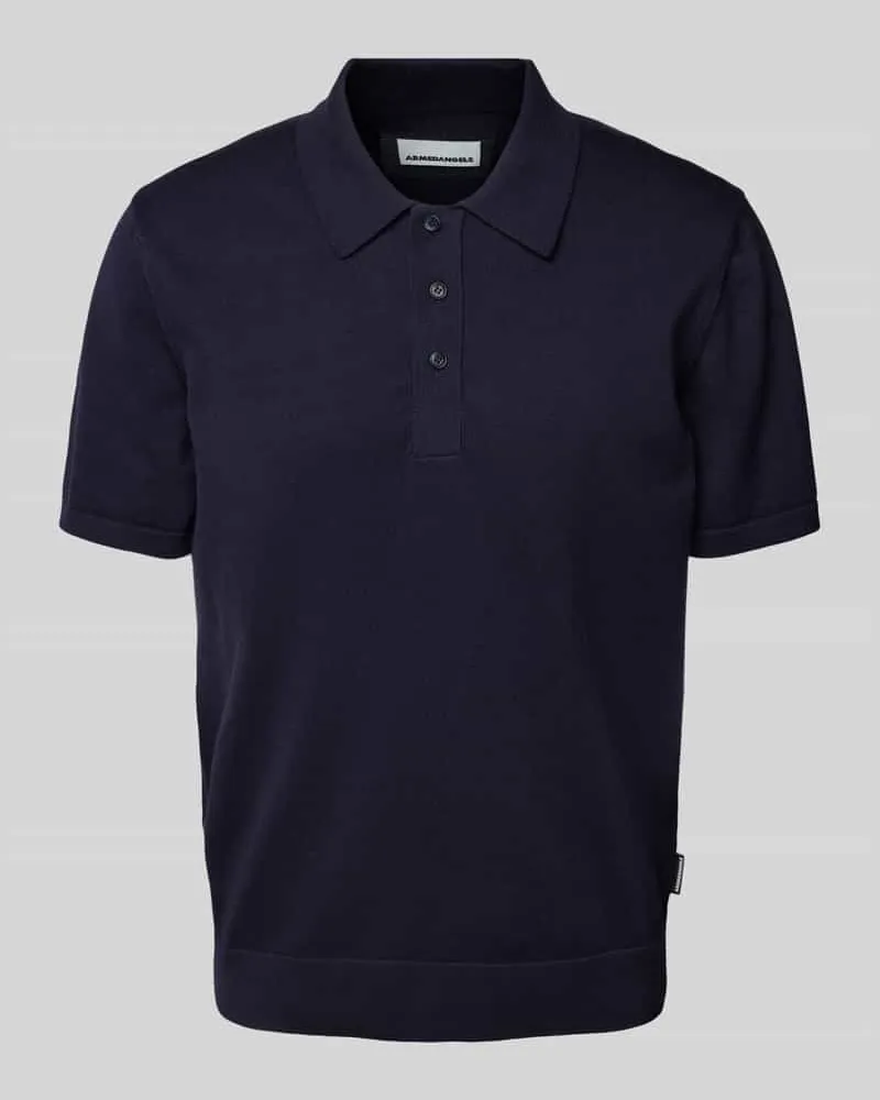 Armedangels Poloshirt mit Label-Detail Modell 'TAAKOS 