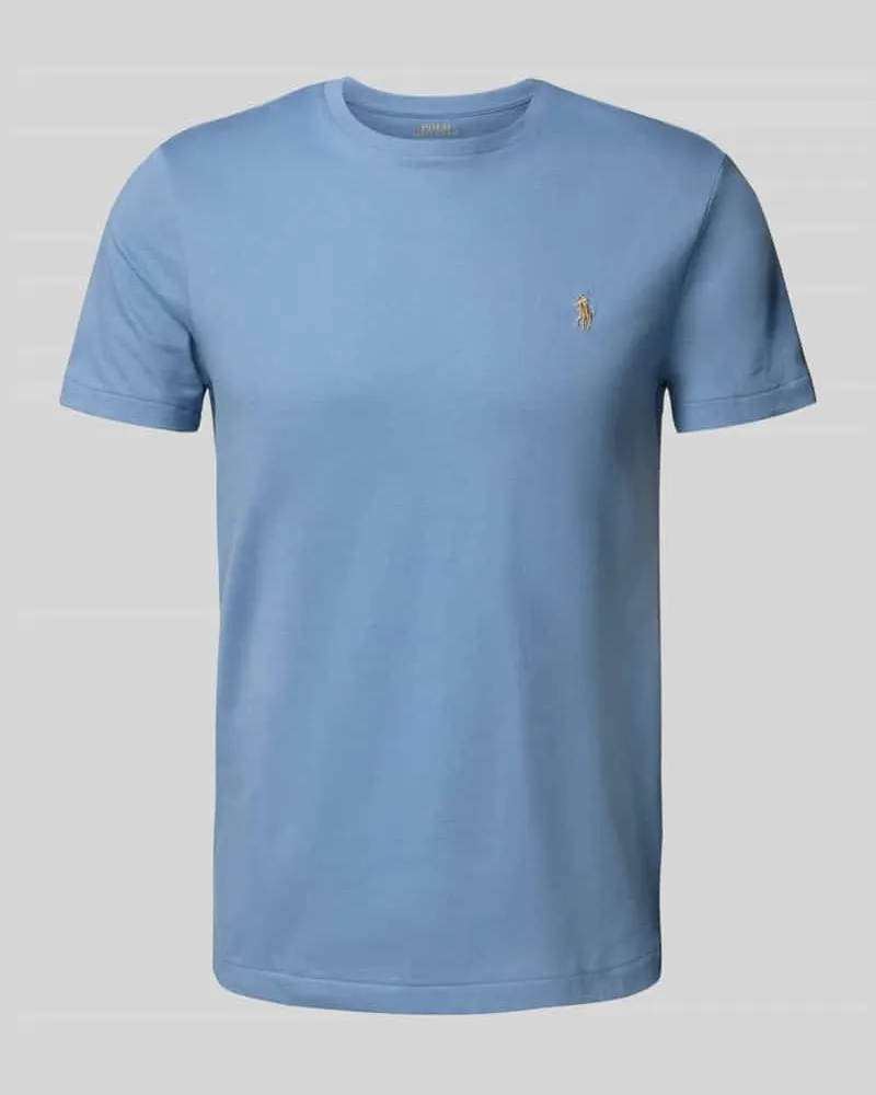 Ralph Lauren Custom Slim Fit T-Shirt mit Label-Stitching 