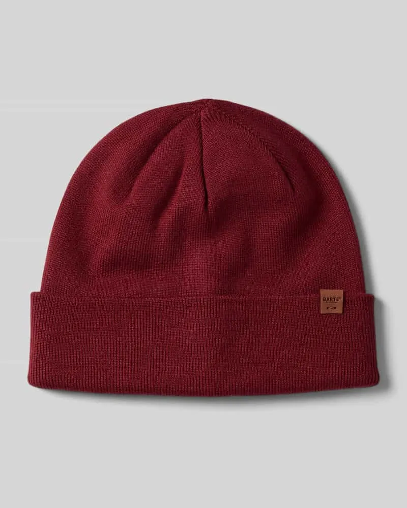 Barts Beanie aus Viskose-Mix Modell 'WILLES Bordeaux