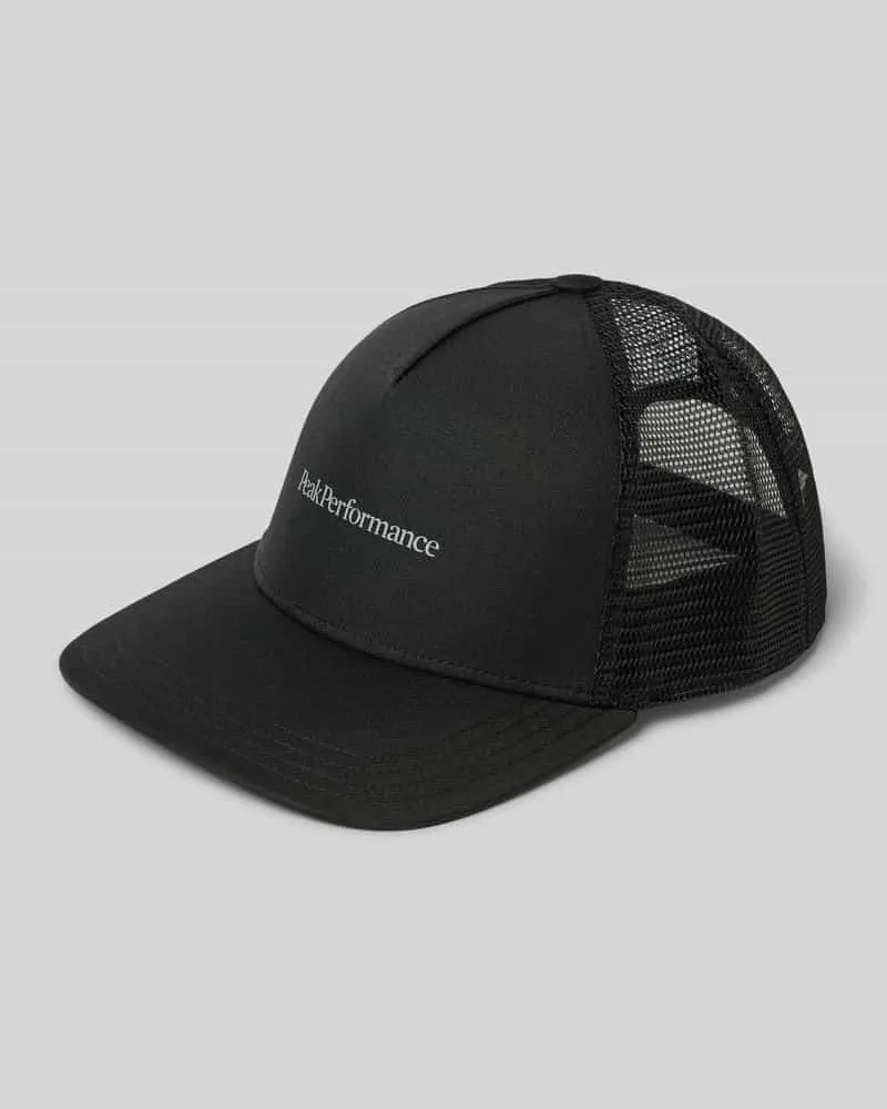 Peak Performance Trucker Cap mit Label-Print und verstärktem Schirm 
