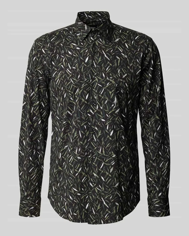 HUGO BOSS Regular Fit Business-Hemd mit Kentkragen Modell 'Joe 