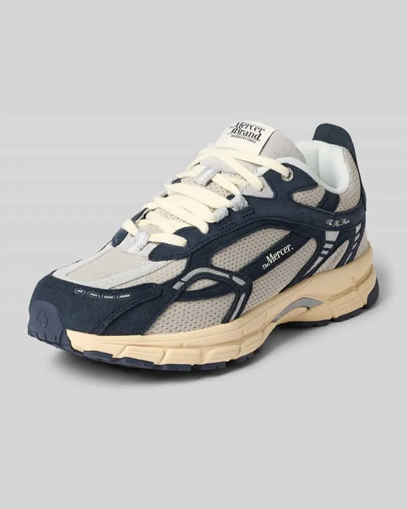 (THE MERCER) N.Y. Sneaker mit dämpfender Profilsohle Modell 'The Re-Run Vintage Dunkelblau