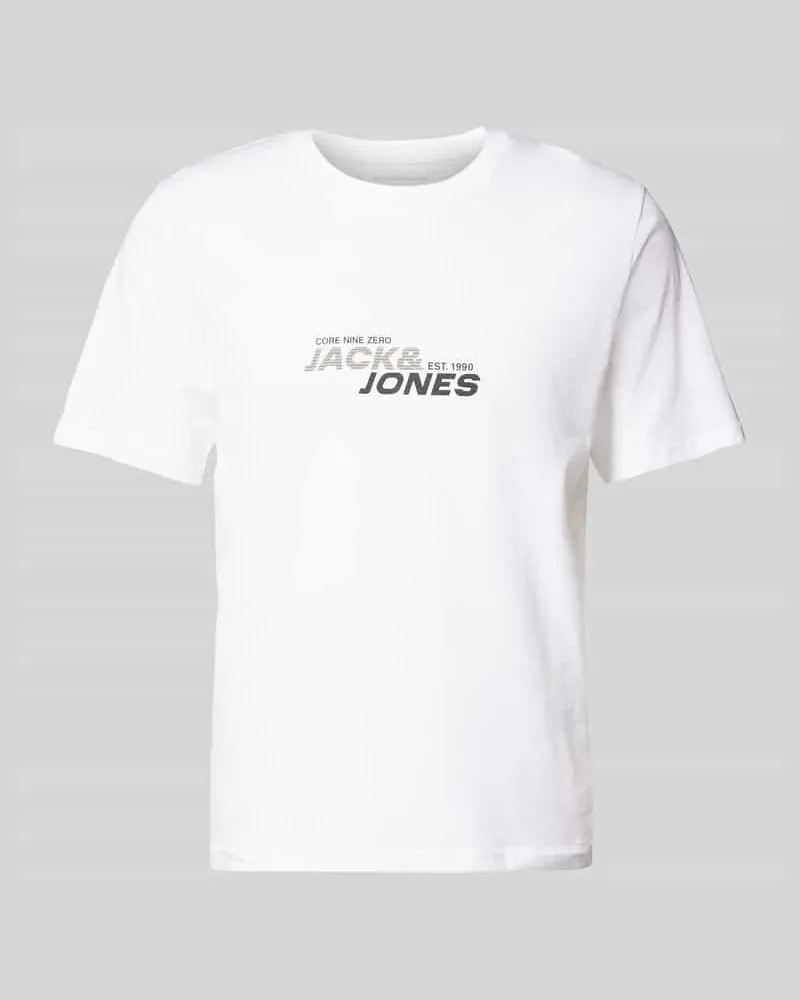 Jack & Jones T-Shirt mit Label-Print Modell 'TARMAC 