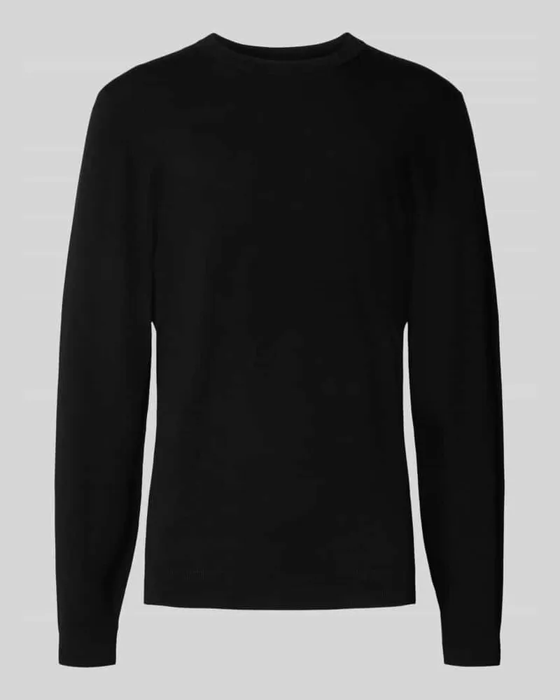 McNeal Strickpullover mit gerippten Abschlüssen 