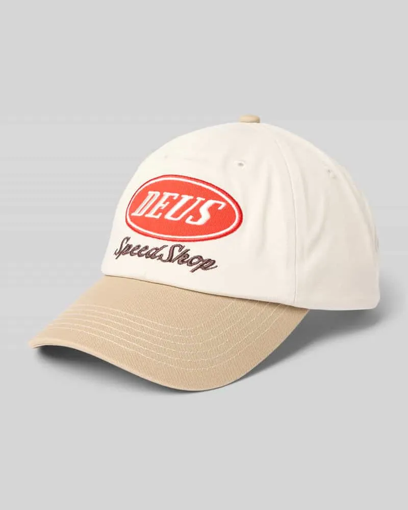 Deus Ex Machina Cap mit Label-Stitching 