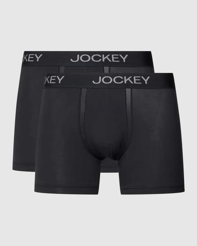 Jockey Trunks in unifarbenem Design 