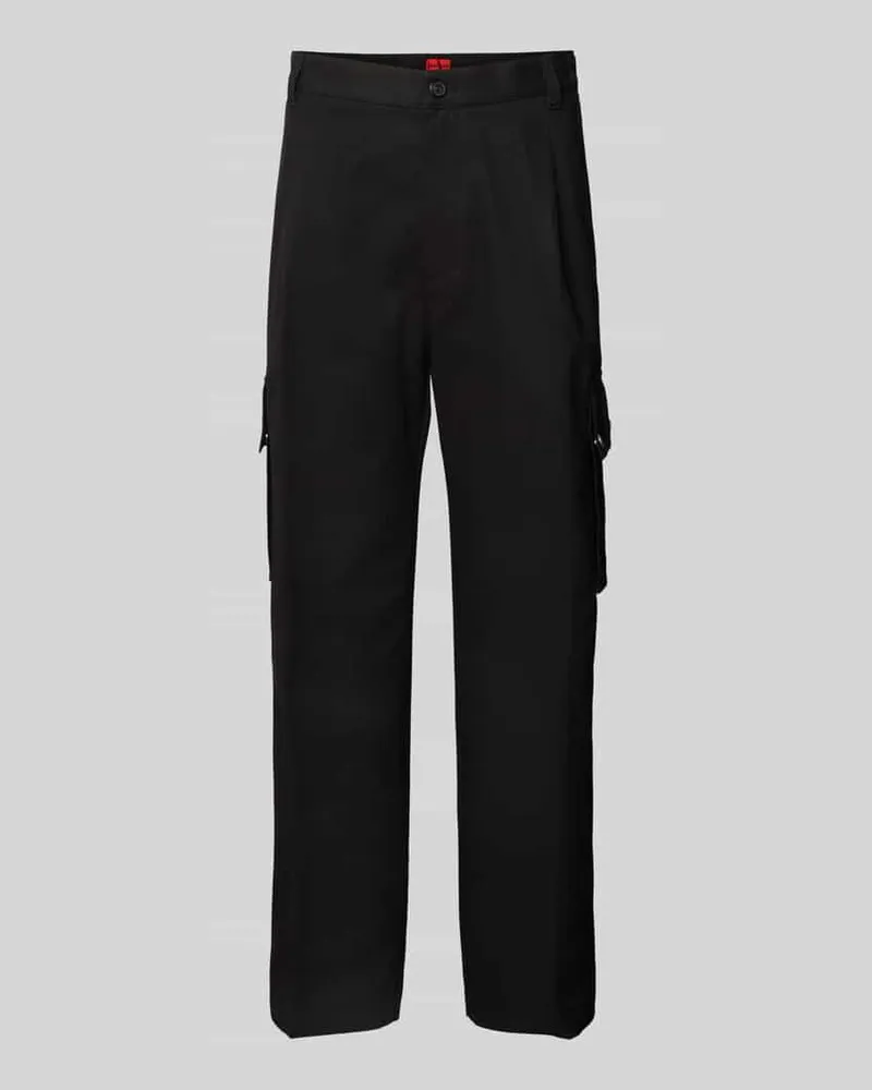 HUGO BOSS Regular Fit Cargohose mit Eingrifftaschen Modell 'Graysen 