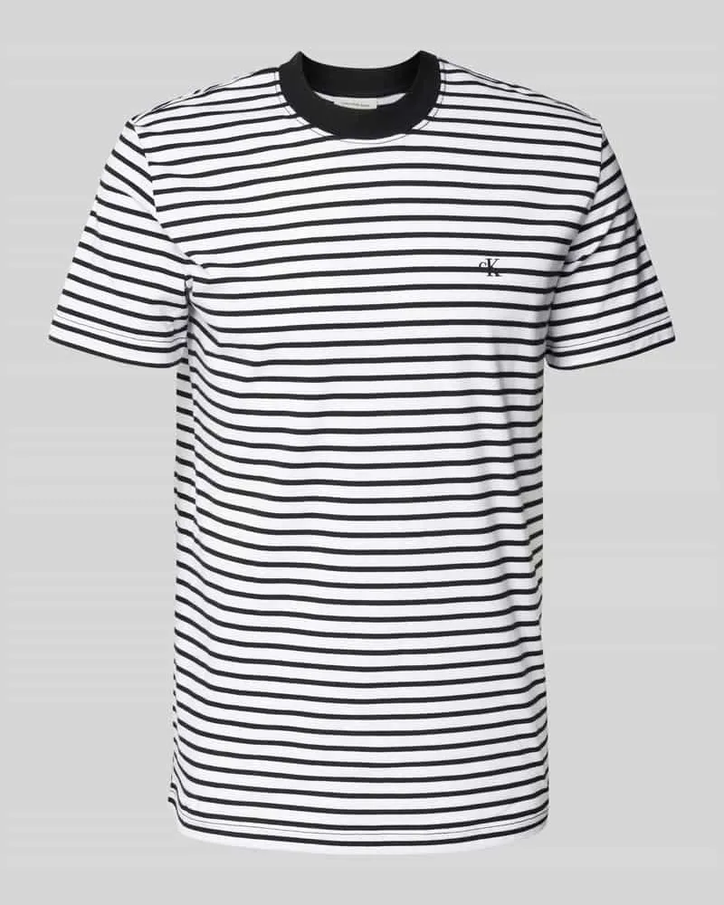 Calvin Klein T-Shirt mit Label-Print 