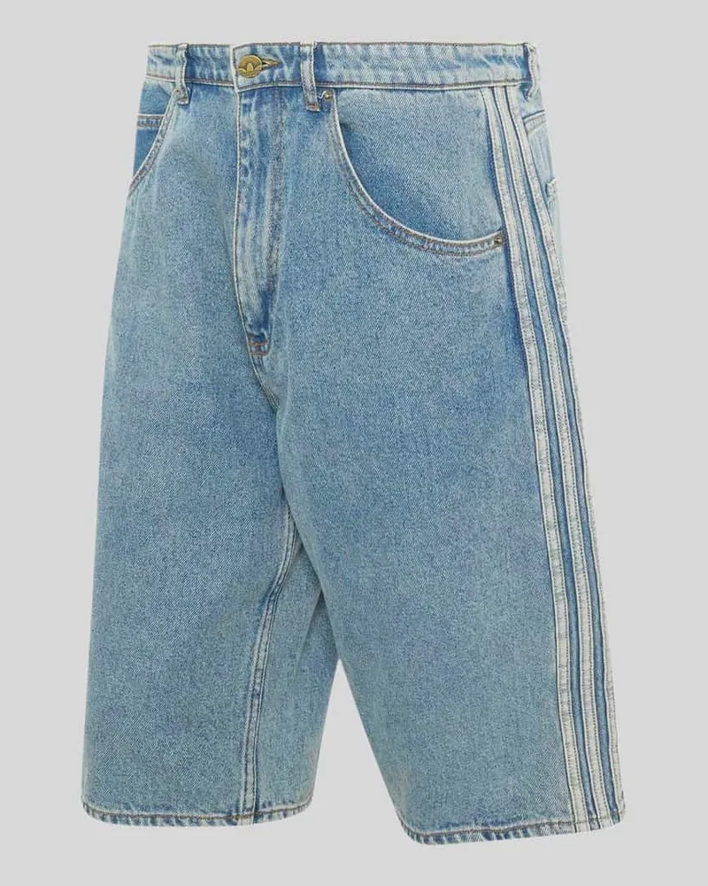 adidas Regular Fit Jeansshorts aus reiner Baumwolle Jeansblau