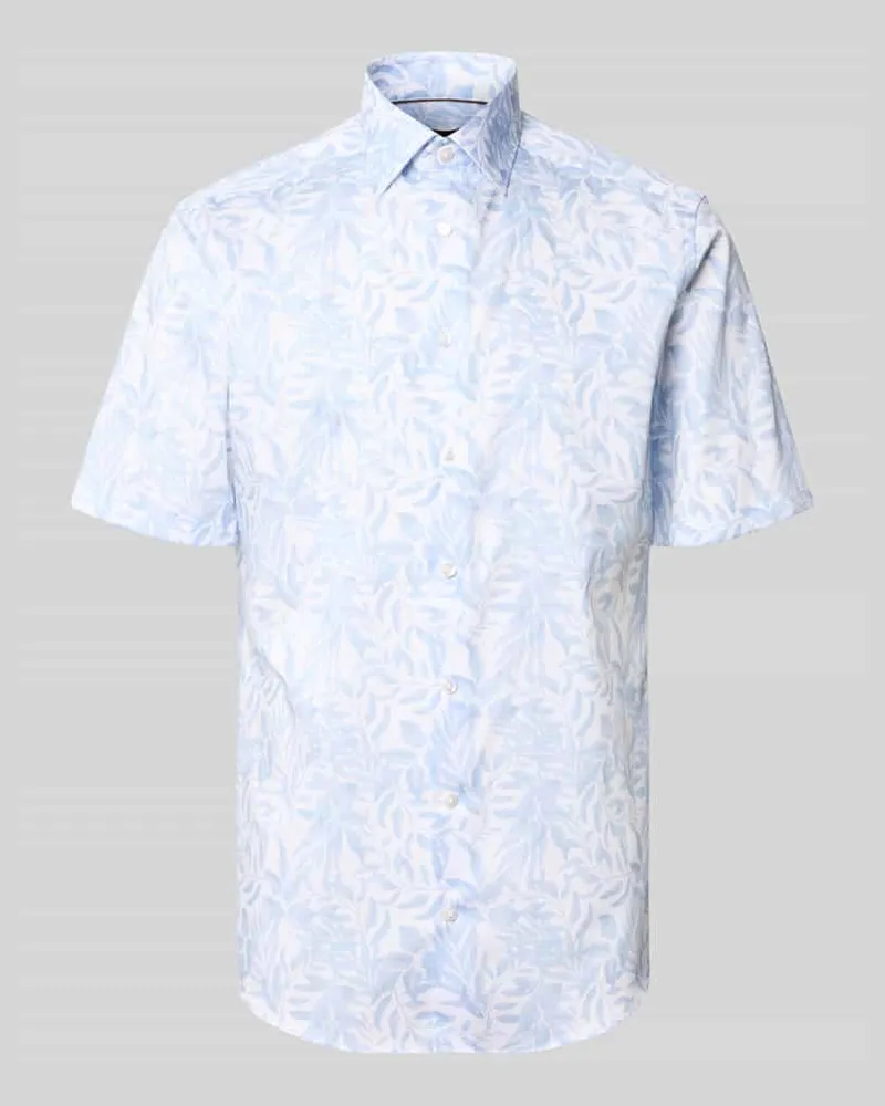 Olymp Modern Fit Business-Hemd mit Kentkragen Weiss