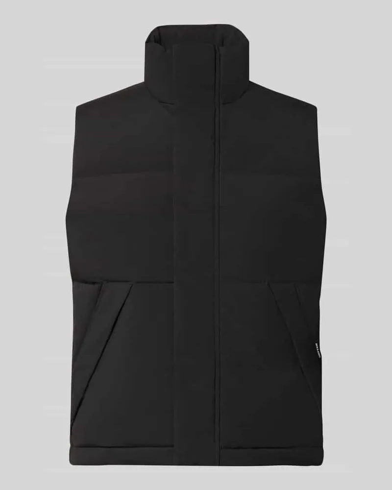 Jack & Jones Steppweste mit verdecktem Reißverschluss Modell 'SOHO BODYWARMER Black