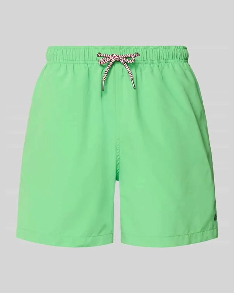 McNeal Badehose mit Gesäßtasche und Logo-Stitching Apfel
