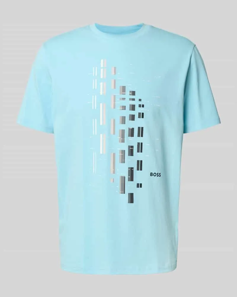 HUGO BOSS Relaxed Fit T-Shirt aus Baumwoll-Mix Modell 'TEE 