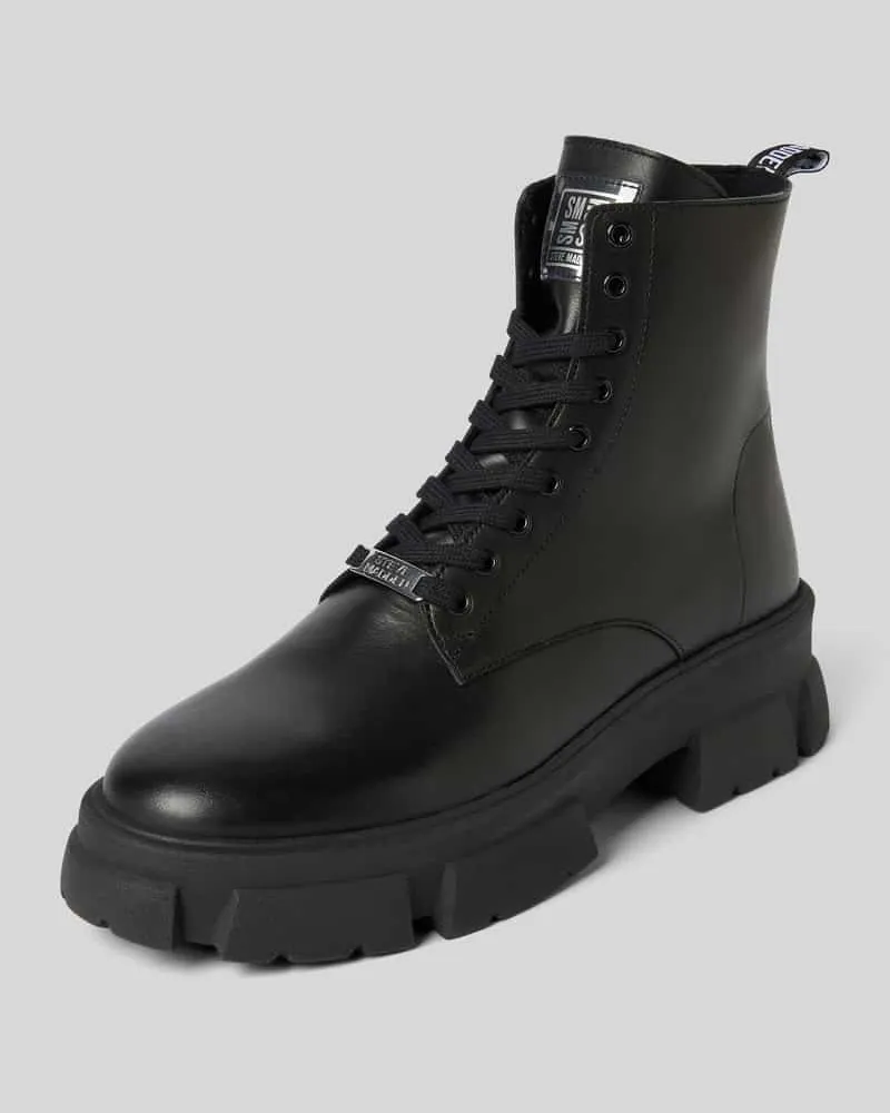 Steve Madden Boots aus Leder mit Label-Detail Modell 'TANKER 