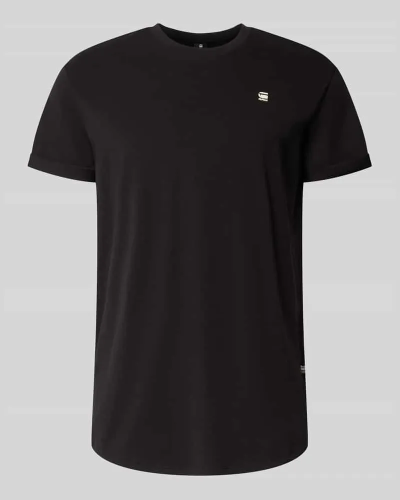 G-STAR RAW T-Shirt mit Label-Detail Black
