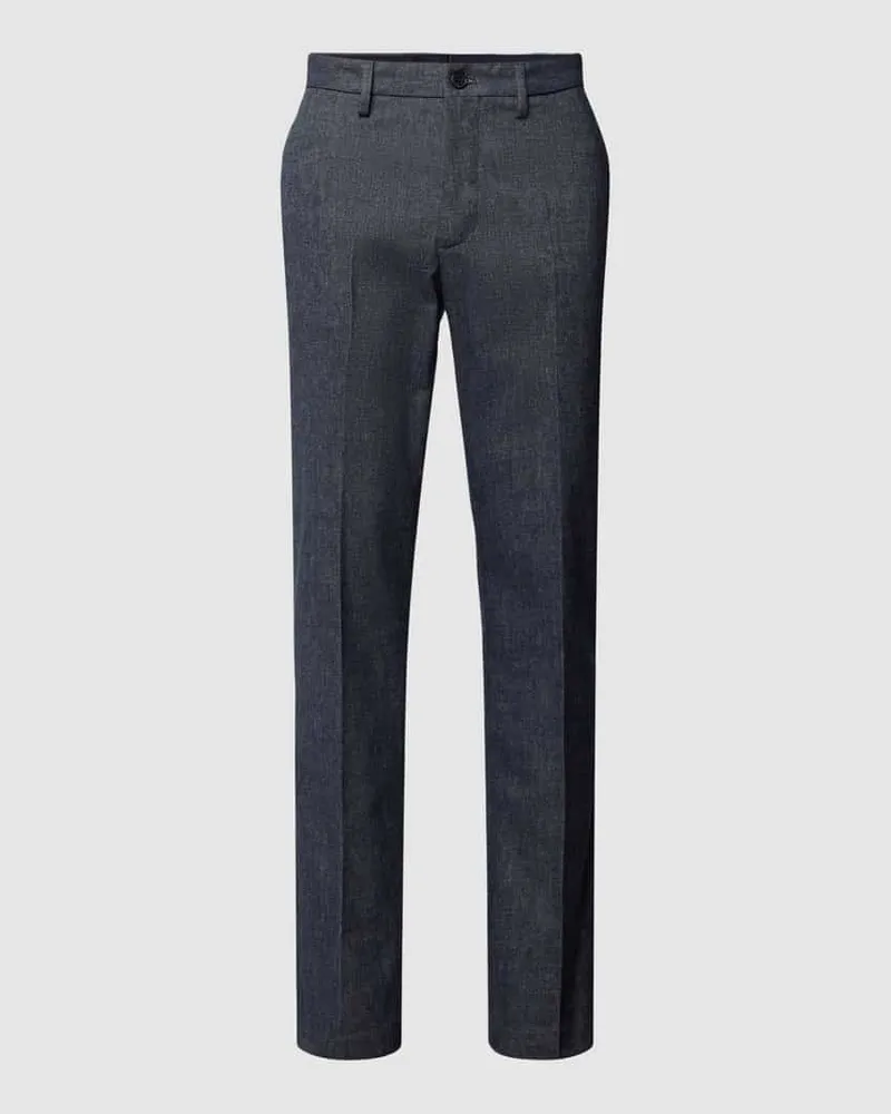 Tommy Hilfiger Chino mit französischen Eingrifftaschen Modell 'DENTON Marine