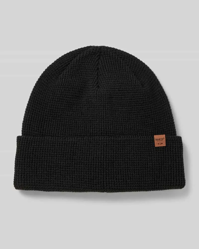 Barts Beanie mit Label-Detail Black