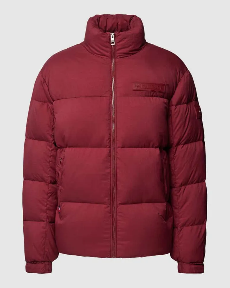 Tommy Hilfiger Steppjacke mit Label-Badges Modell 'NEW YORK Rot