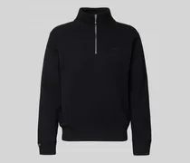 Regular Fit Sweatshirt mit Logo-Stitching