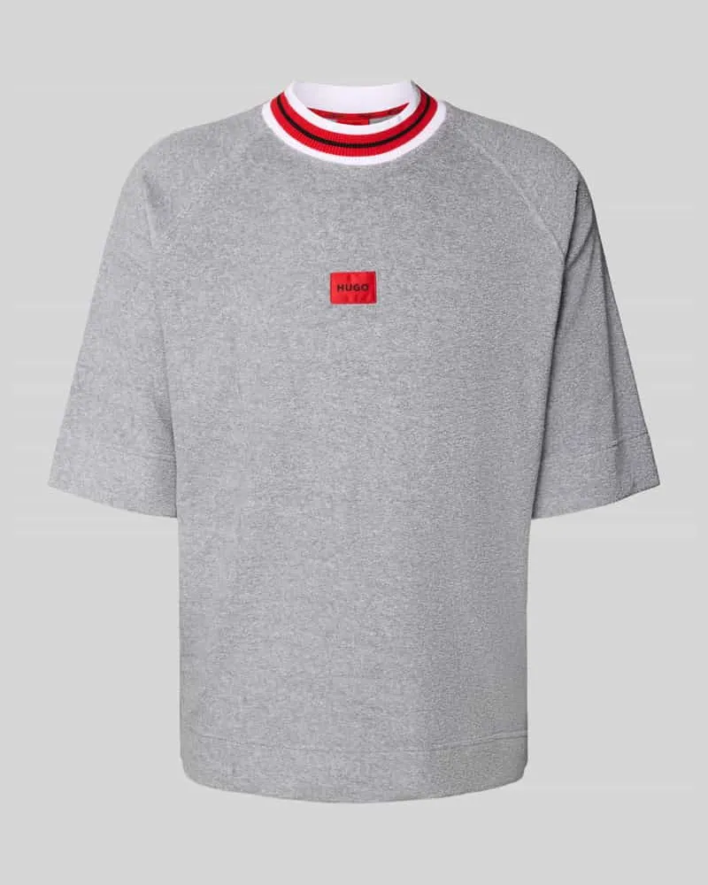 HUGO BOSS T-Shirt mit Label-Print Modell 'JAXON 