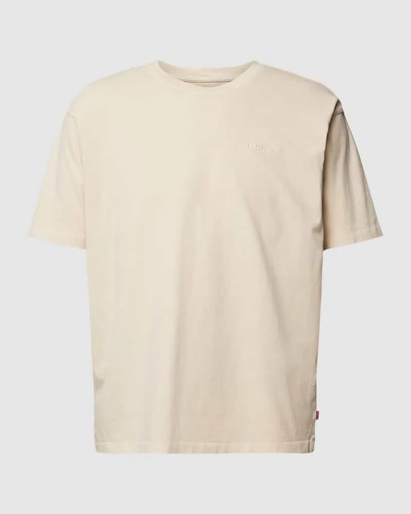 Levi's T-Shirt im unifarbenen Design 