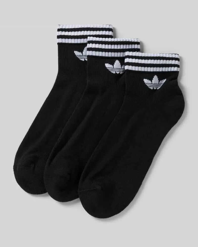 adidas Socken mit Label-Print im 3er-Pack Black