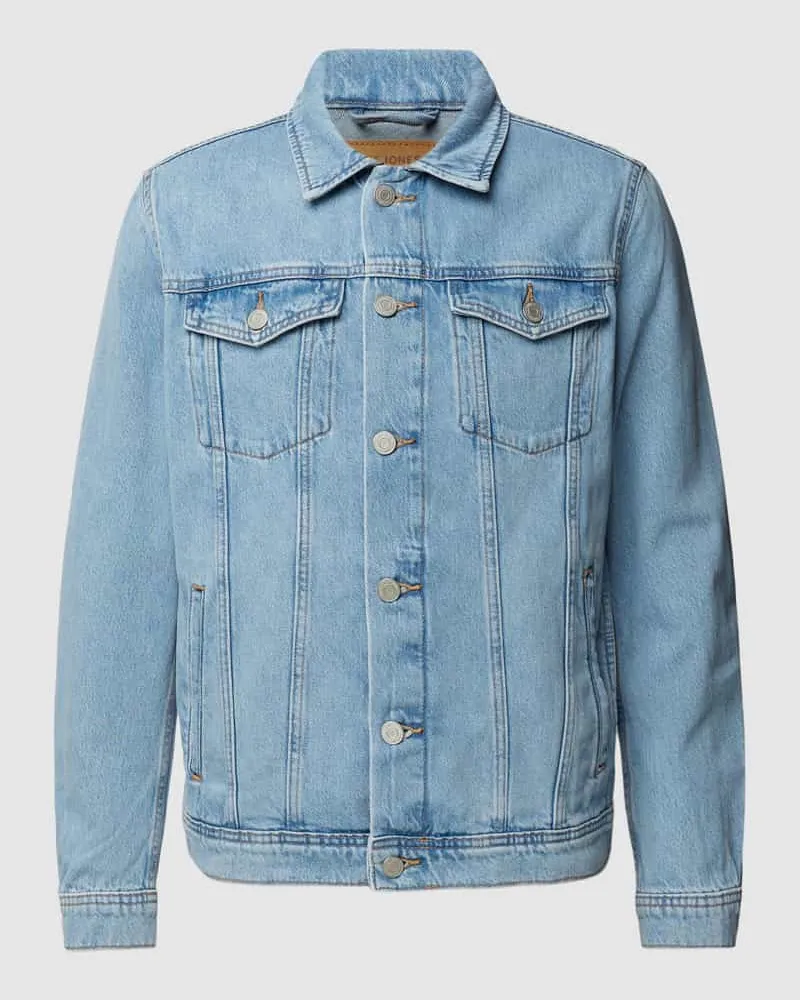 Jack & Jones Jeansjacke mit Eingrifftaschen 