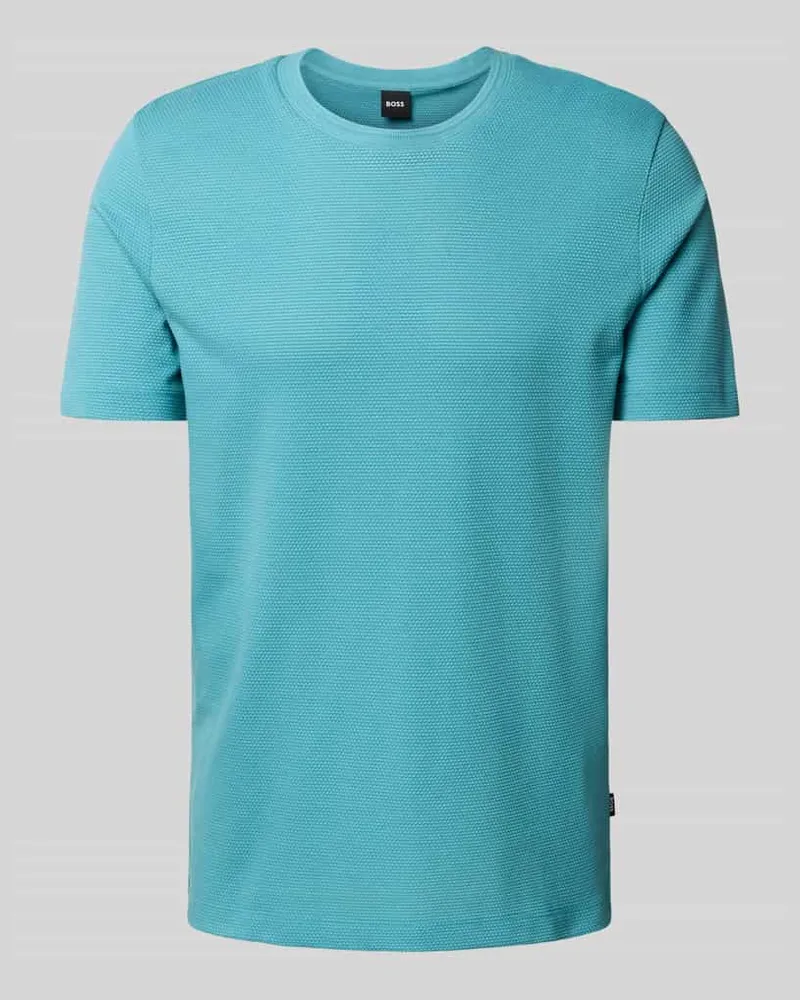 HUGO BOSS Regular Fit T-Shirt aus Baumwoll-Mix Modell 'TIBURT 