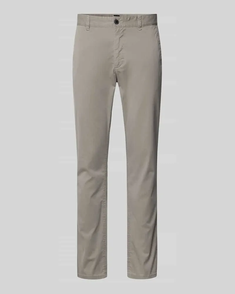 HUGO BOSS Slim Fit Chino aus Baumwoll-Mix Modell 'CHINO_SLIM Sand