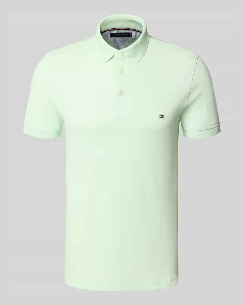 Tommy Hilfiger Slim Fit Poloshirt aus Baumwoll-Elasthan-Mix 